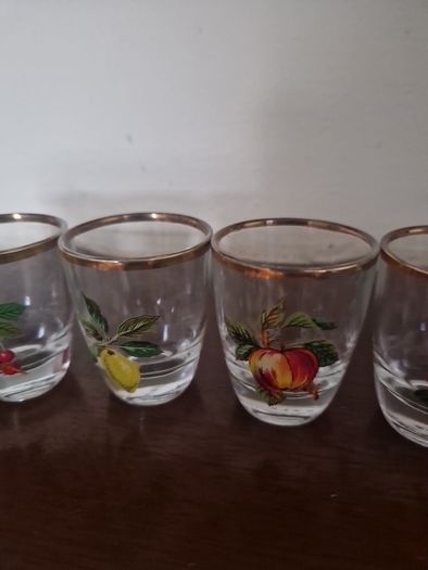 vintage shot glasses