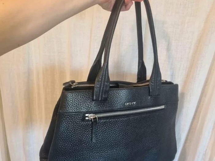 Genuine DKNY Leather Handbag