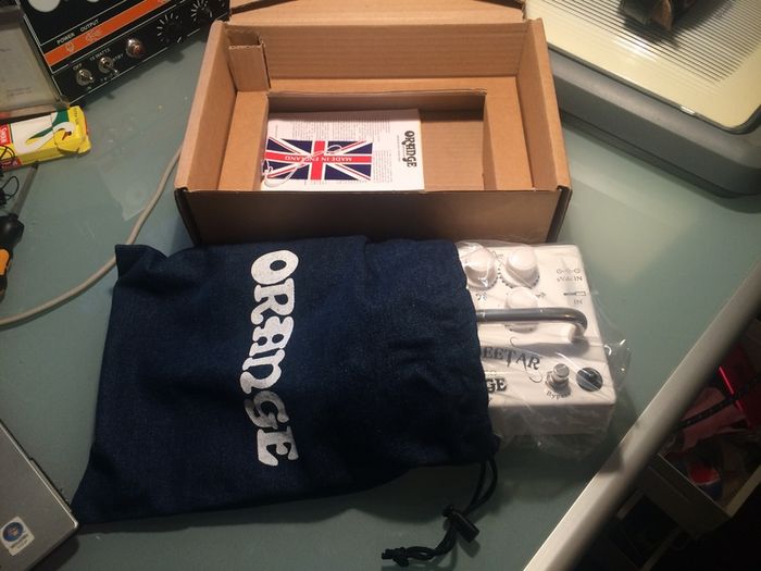 Orange Bax Bangeetar Guitar Pre-EQ Pedal