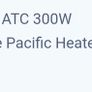 ATC 300W 800x500mm White Pacific Heaterd Image 3