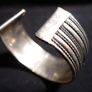 Silver bangle bracelet Image 3