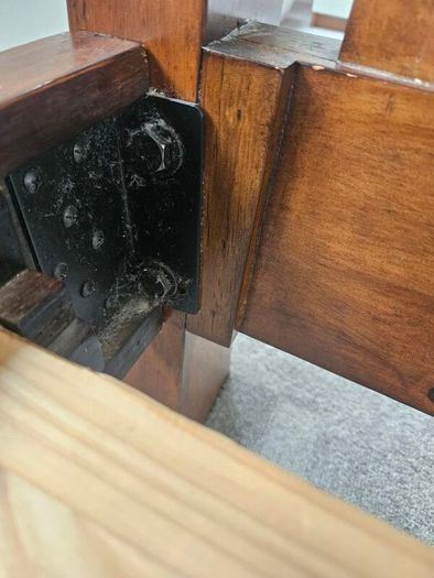 King Size Sleigh Bed, socket set for dismantling required