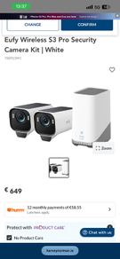 24hr 4k CCTV rechargeable eufy s330pro