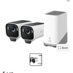 24hr 4k CCTV rechargeable eufy s330pro