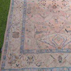 Soft Washable Multicolour Vintage Rug - Amelia. 160cm x 230cm,