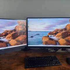 ASUS 300hz, 1440p dual monitor setup