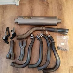 zzr1400 sato titanium exhaust system