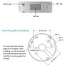 WiFi Natural Gas Leak Detector Detection Alarm Gas Detector LCD Temperature Sensor For Smart Life Image 4