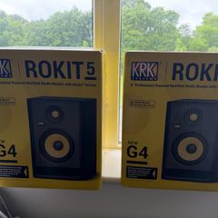 Pair of KRK Rokit 5 G4 Studio Monitors