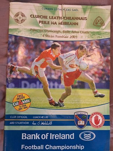 GAA Programmes X 3