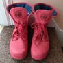 Casual Sport Style Red Denim Ankle boots,size 39 Image 7