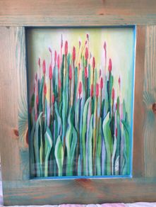 oil painting  framed