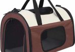 Pet Carrier, Airline Approved Dog Carrier, Small Medium Cat Carrier, Portable Breathable Pet Travel Carrier, Collapsible Soft-Sided Mesh Puppy Carrier for Small Medium Dogs (MULTIPLE COLOURS/SIZES)