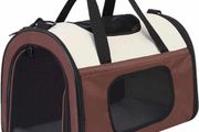 Pet Carrier, Airline Approved Dog Carrier, Small Medium Cat Carrier, Portable Breathable Pet Travel Carrier, Collapsible Soft-Sided Mesh Puppy Carrier for Small Medium Dogs (MULTIPLE COLOURS/SIZES)