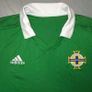 Northern Ireland (L) Jersey Shirt 2018 adidas Soccer Football Irish Green Norn iron Large  St Patricks Day Paddys Day Image 2