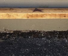 Rustic floating stove mantle / shelf