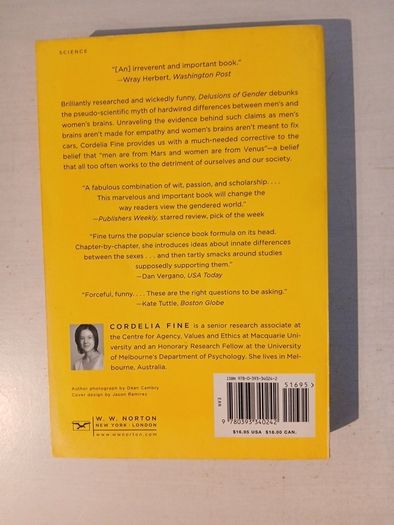 Delusions of Gender by Cordelia Fine