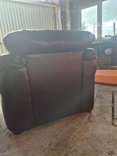 leather arm chair