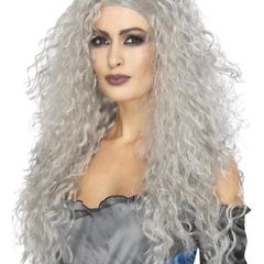 Smiffys Banshee Big. Long, grey and messy.