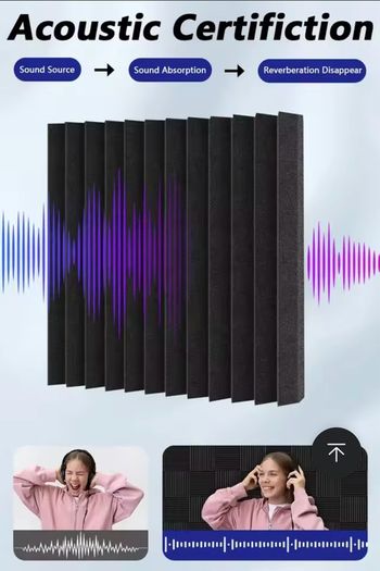 Acoustic panels - remove studio echo