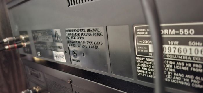 Denon DRM-550 Stereo Cassette Deck