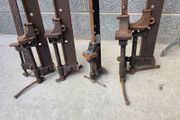 6X Vintage Sash Clamps Cramps Woodwork Tools Record Woden etc Made in England