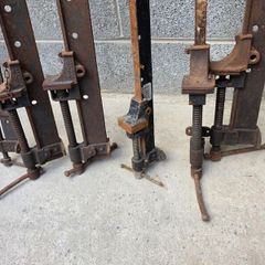 6X Vintage Sash Clamps Cramps Woodwork Tools Record Woden etc Made in England