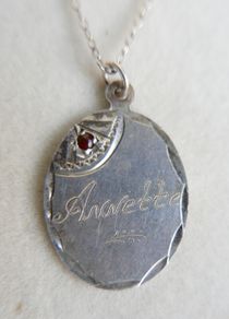 Vintage Sterling SILVER Necklace, L-18" 2,37g