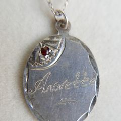 Vintage Sterling SILVER Necklace, L-18" 2,37g