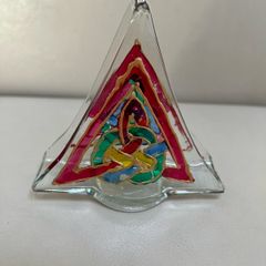 Stained glass napkin holder
