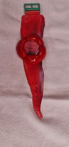 Vintage 1991 Pop Swatch "Bonju(h)r" PWZ101 - Alfred Hofkunst Art Special - Rare Red Chili Pepper Watch