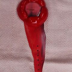 Vintage 1991 Pop Swatch "Bonju(h)r" PWZ101 - Alfred Hofkunst Art Special - Rare Red Chili Pepper Watch
