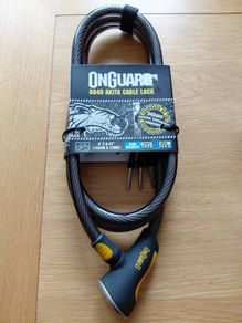 OnGuard bicycle cable lock