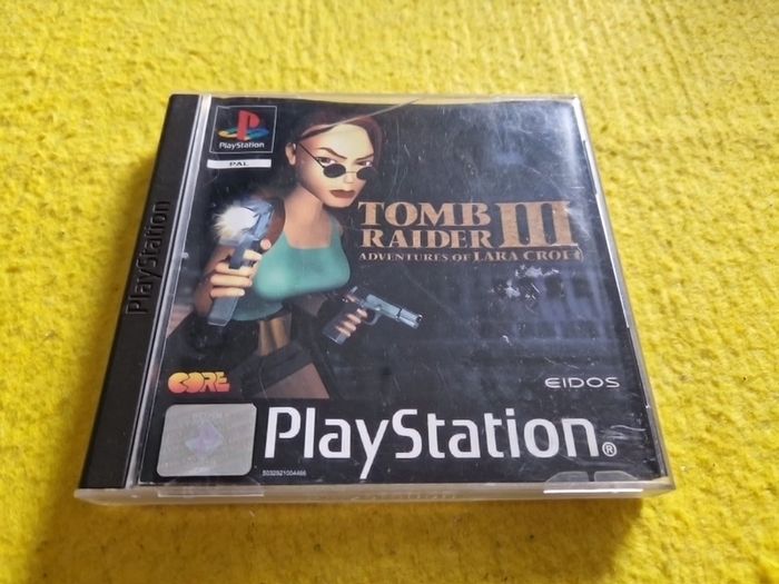 Tomb Raider III 3 PlayStation1 Ps1 PlayStation2 Ps2 games Original