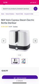 Nuk Steriliser & Bottle Warmer