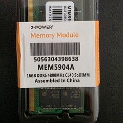 2-Power 16gb DDR5 4800Mhz RAM