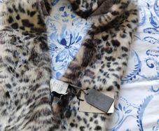 Paul Costello faux fur scarf
