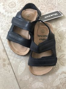 Blue zoo sandals size 4 New with tags