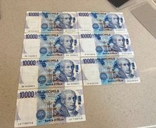 Italian 10,000 Lire Notes Alessandro Volta