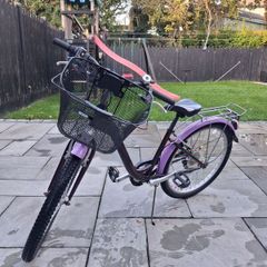 Girls XOXO Style 24 inch City Bike with Basket and Lights