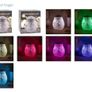 Aroma Lamp Mosaic Colour Change Image 2