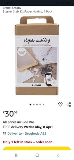 Craft Papermaking Kit - Brand New