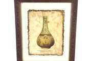Vintage framed painting  'Chinese Tassel vase'