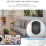 Security Camera Indoor Pan/Tilt, 1080P Baby Pet Monitor with Motion Detection, Auto Tracking, 2-Way Audio, 10m Night Vision, Works with Alexa Image 6