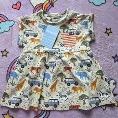 3-6m, With Tags Jojo Maman Bebe Dress with Pockets