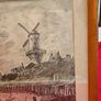 Hand Drawn Charcoal Copy of Jacob van Ruisdael  - Mill at Wijk  -  Framed ,  Glazed Image 3