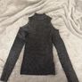 New Look Women's Black Glitter Crew Neck Jumper,Size 12 Image 4