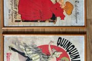 2 x framed French pictures