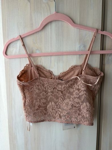 Zara lace corset top