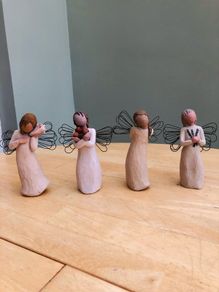 Selection Of Small Willow Tree Angel Figurines
